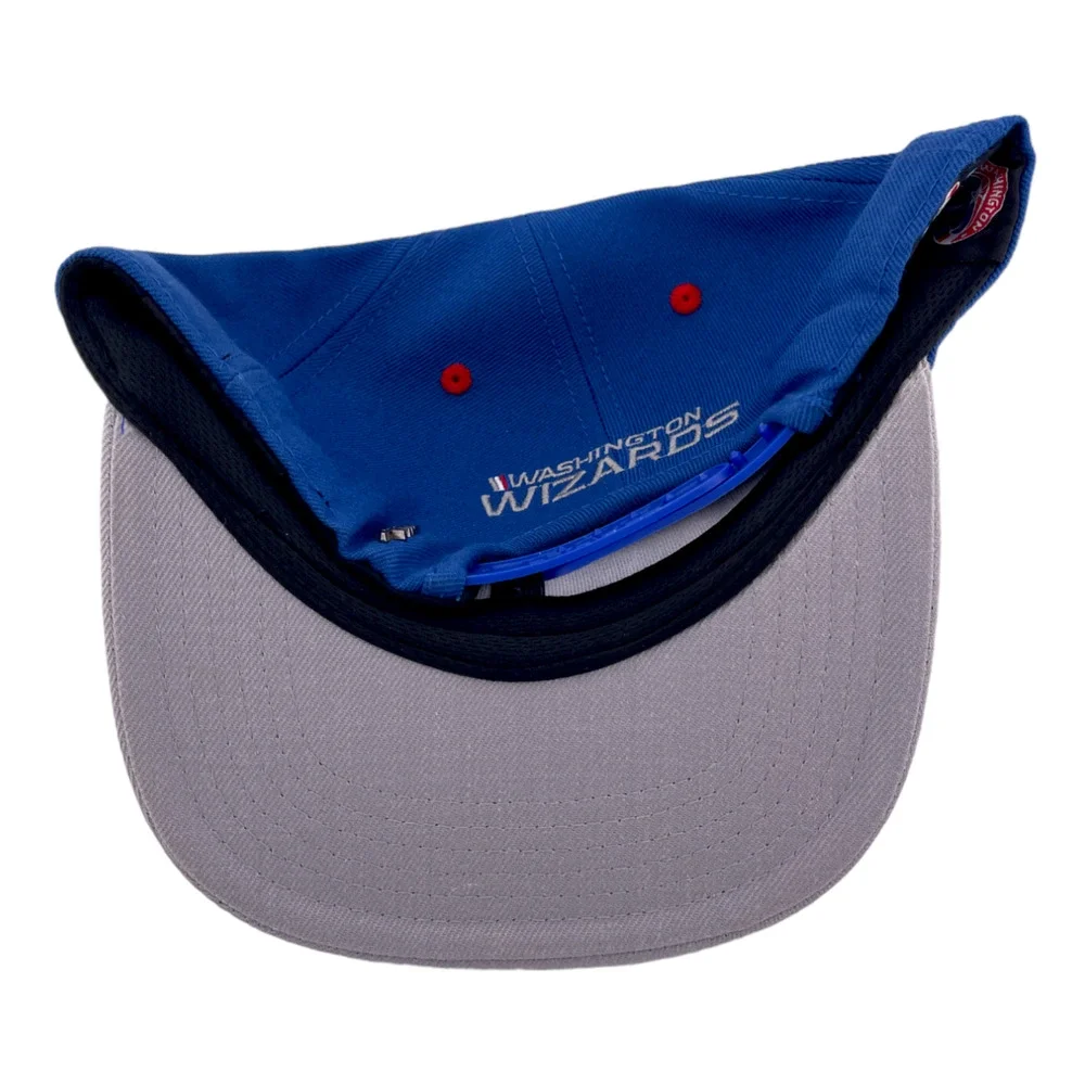 Pro‎ Standard Washington Wizards Ball Logo Blue/Gray UV Snapback Adjustable Hat